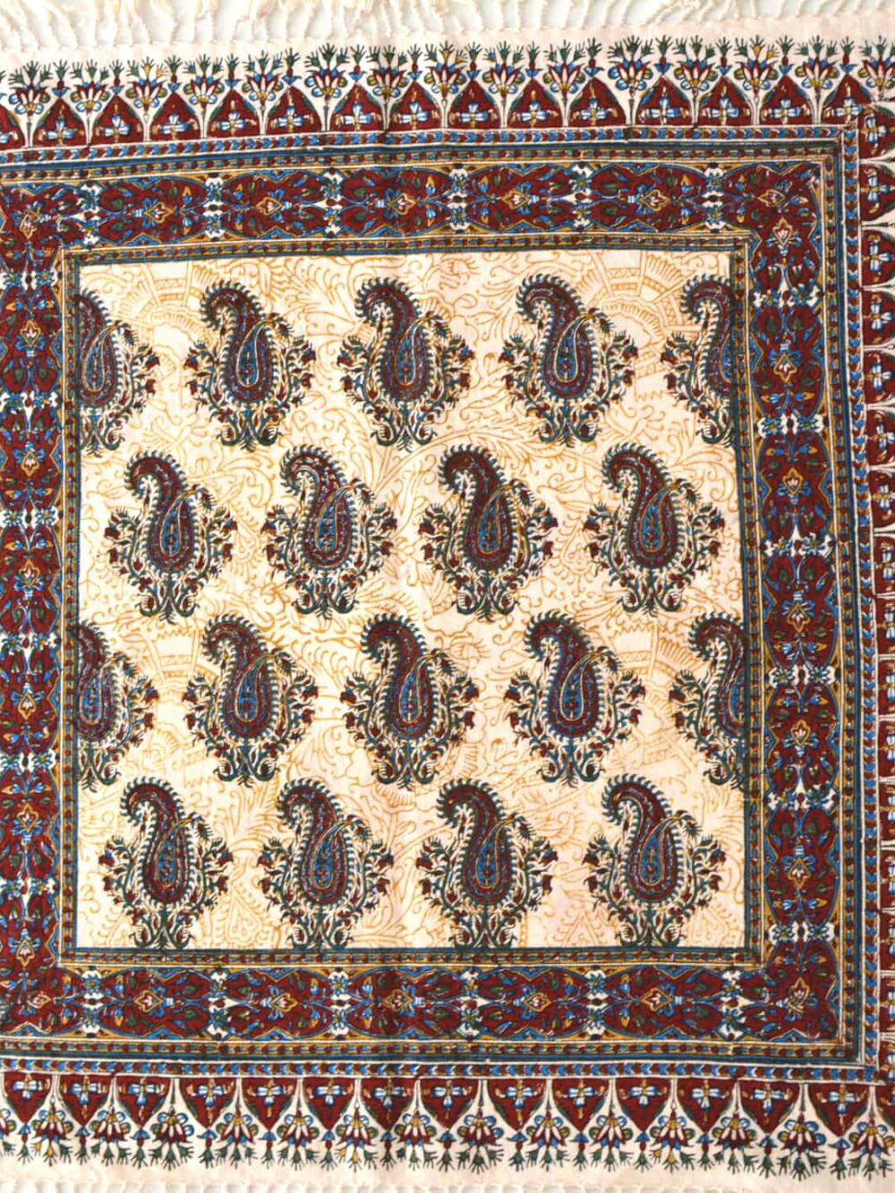 Pateh Hand-Block Print Tablecloth