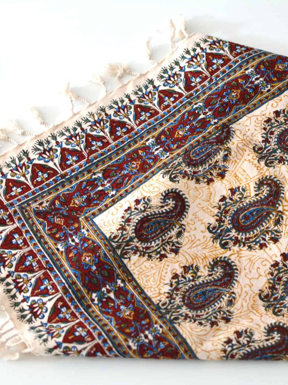 Pateh Hand-Block Print Tablecloth