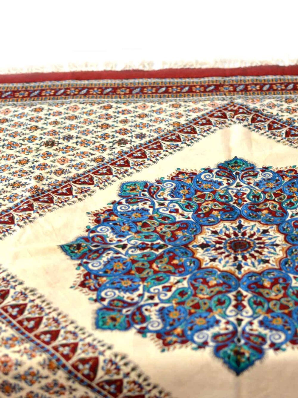 Special Hand-Block Print Tablecloth