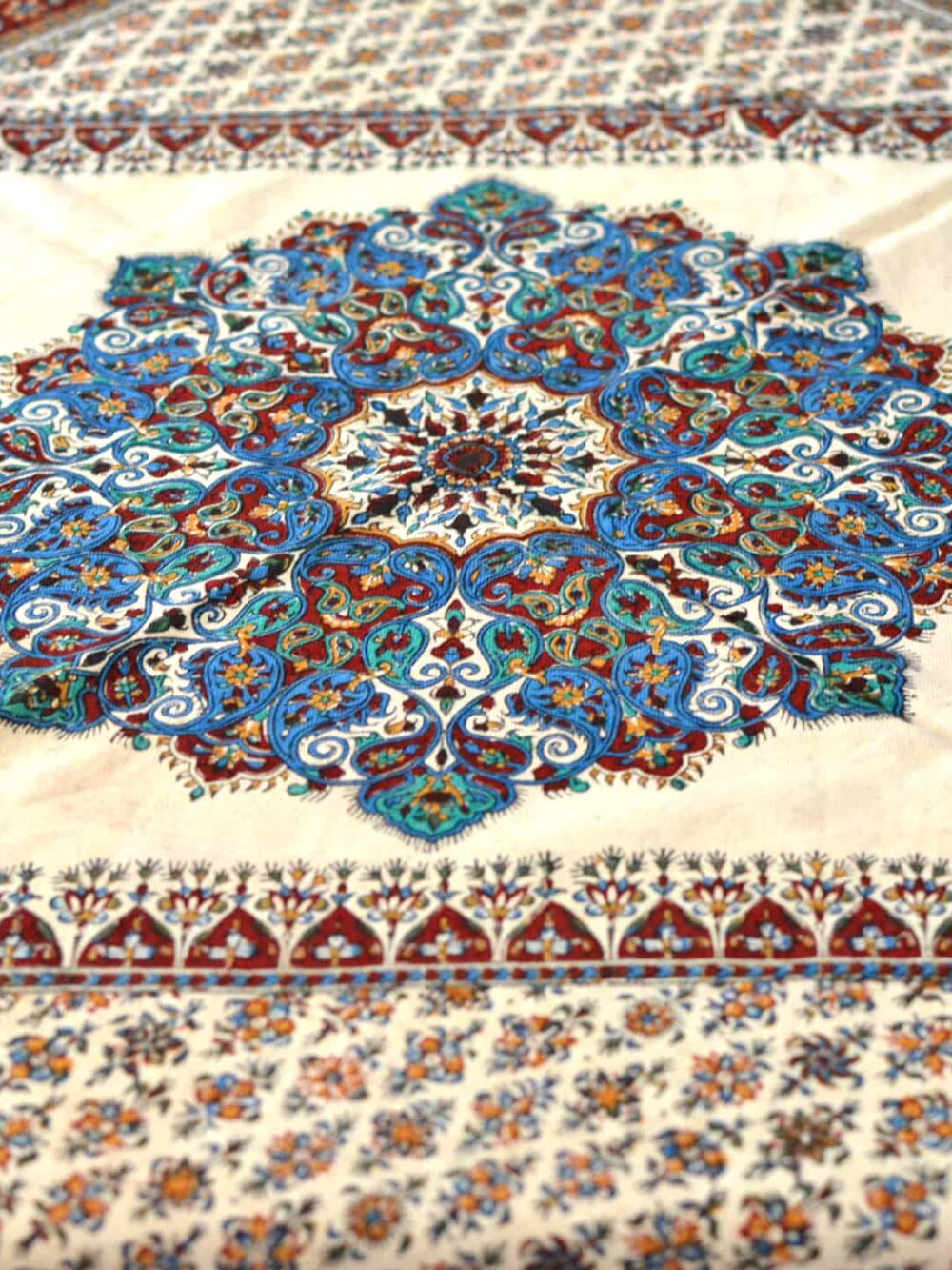 Special Hand-Block Print Tablecloth