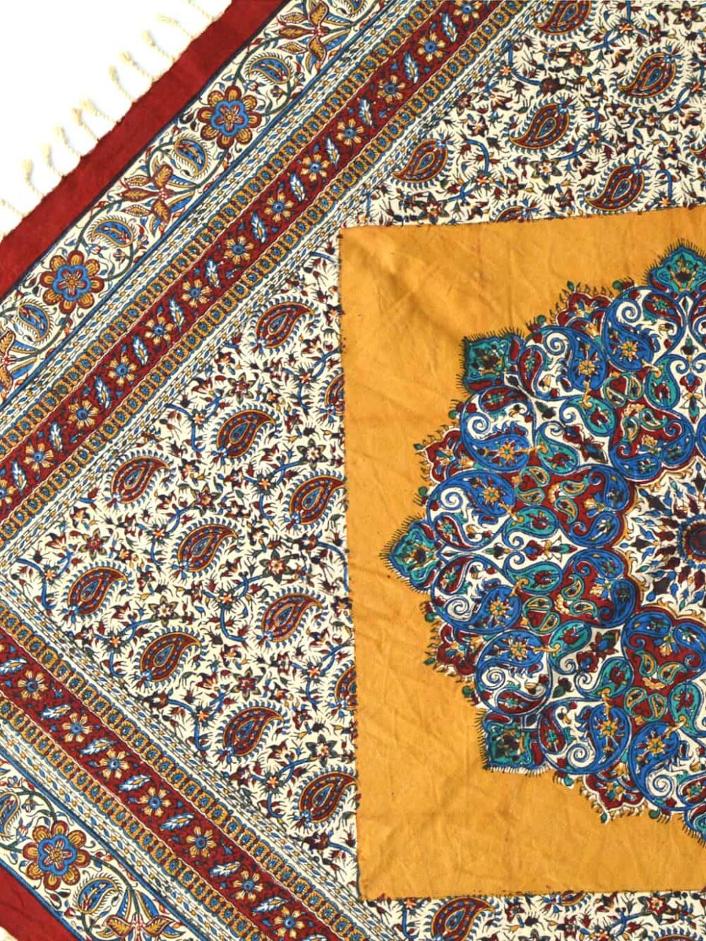 Special Badami Block-Print Tablecloth