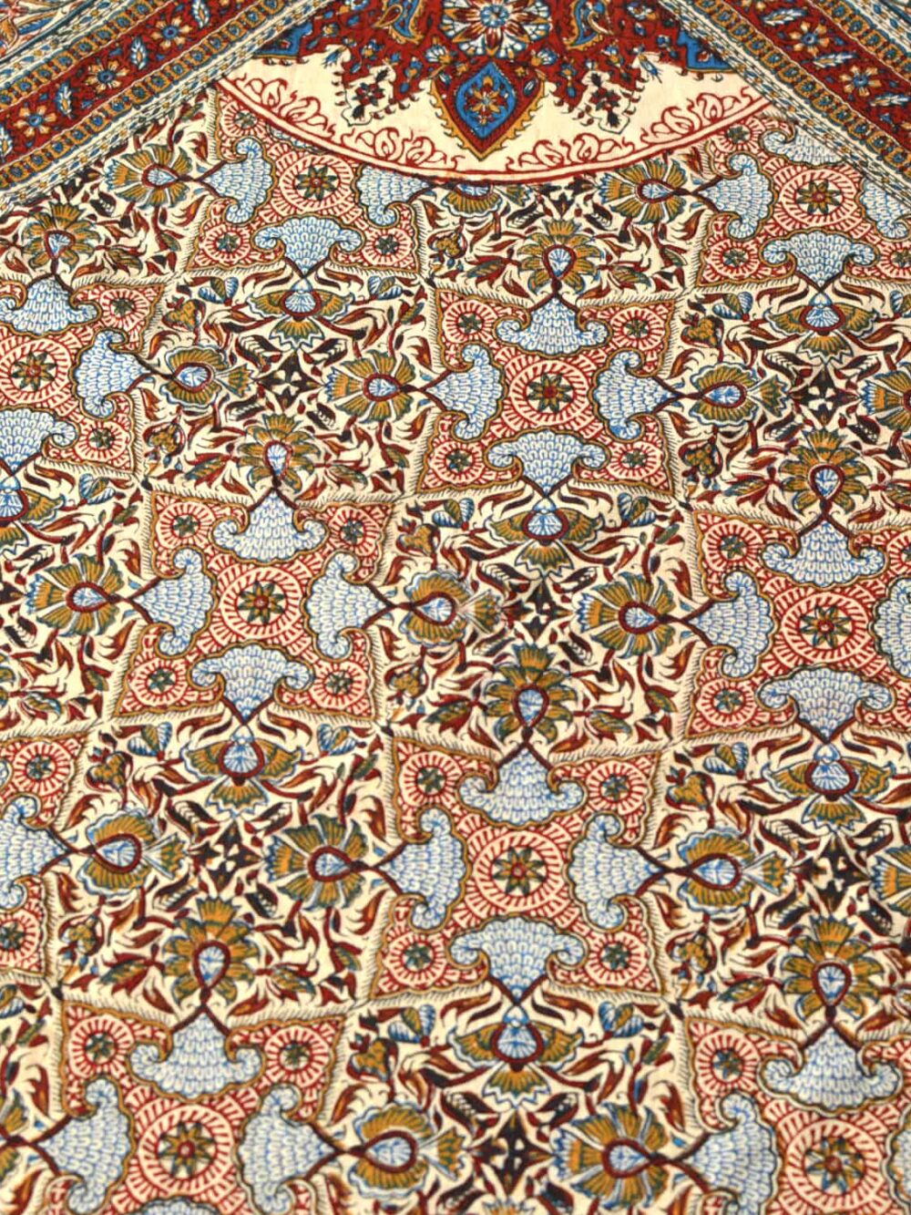 Special Bagh Block-Print Tablecloth