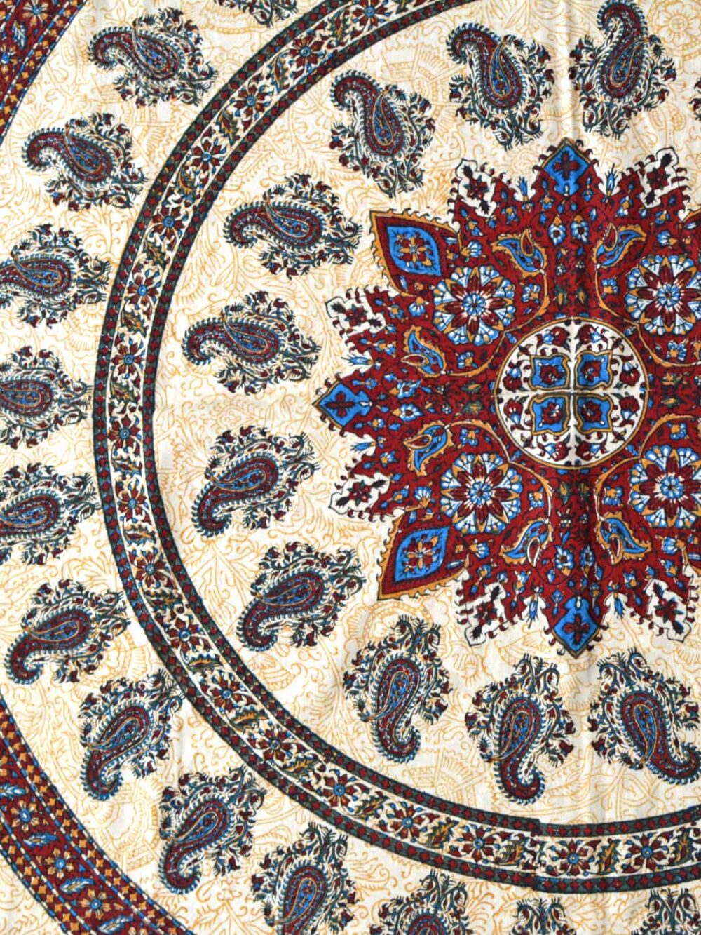 Special Pateh Block-Print Tablecloth