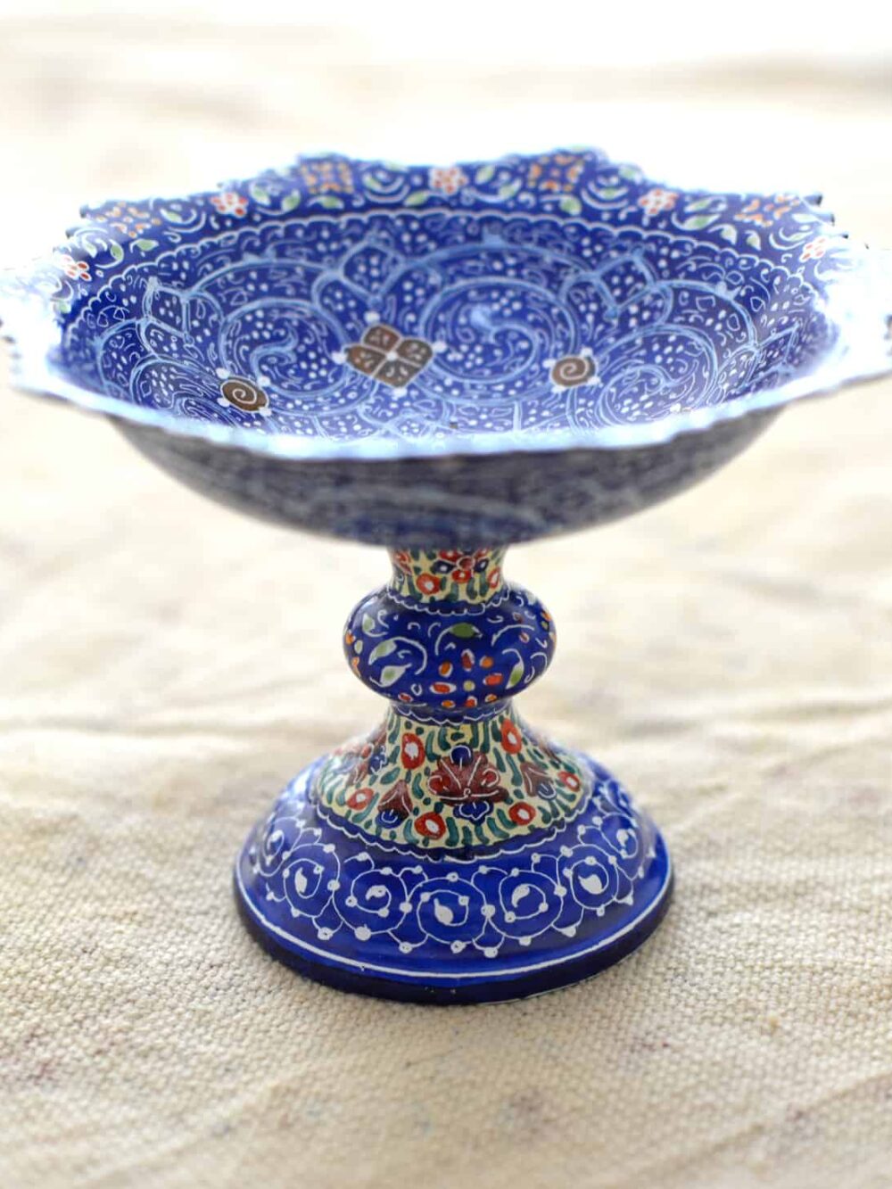 Set of 2 Hand-Painted Enamels