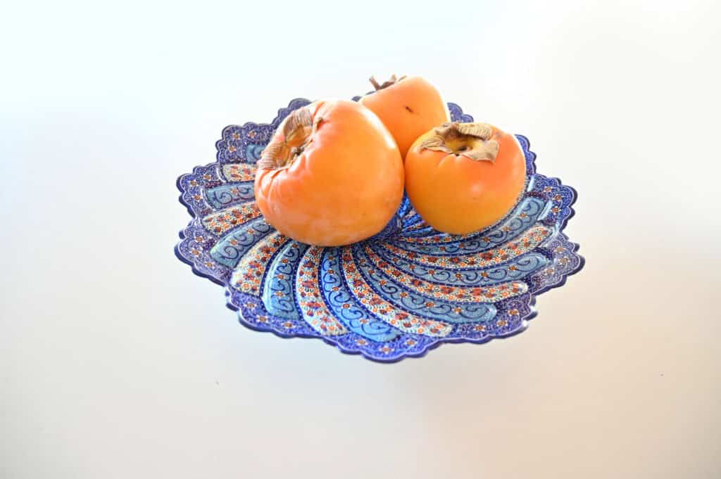 Copper Hand-Paint Enamelled Plate