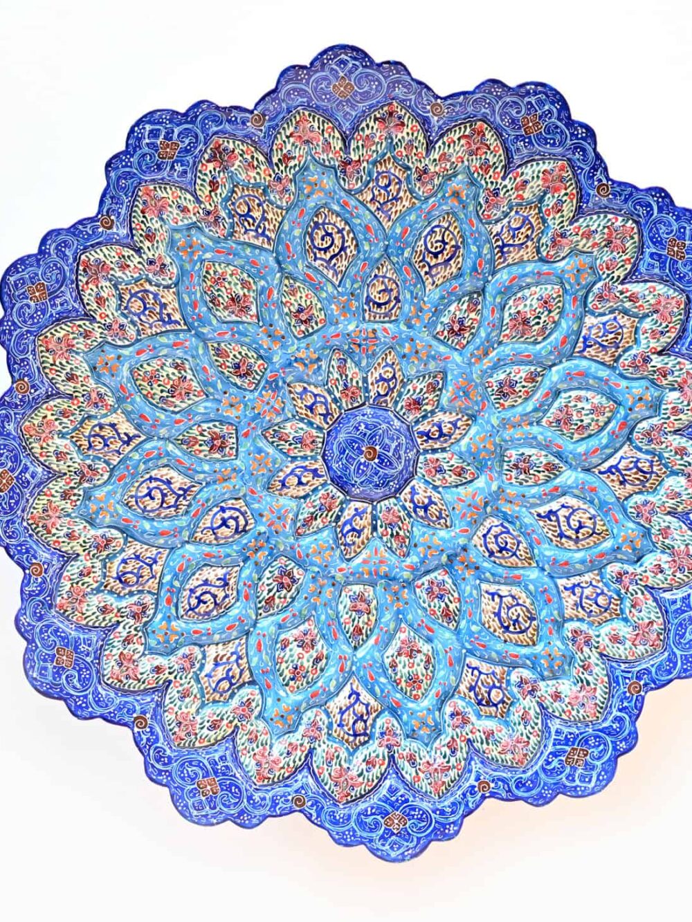 Hand Painted Copper Plate