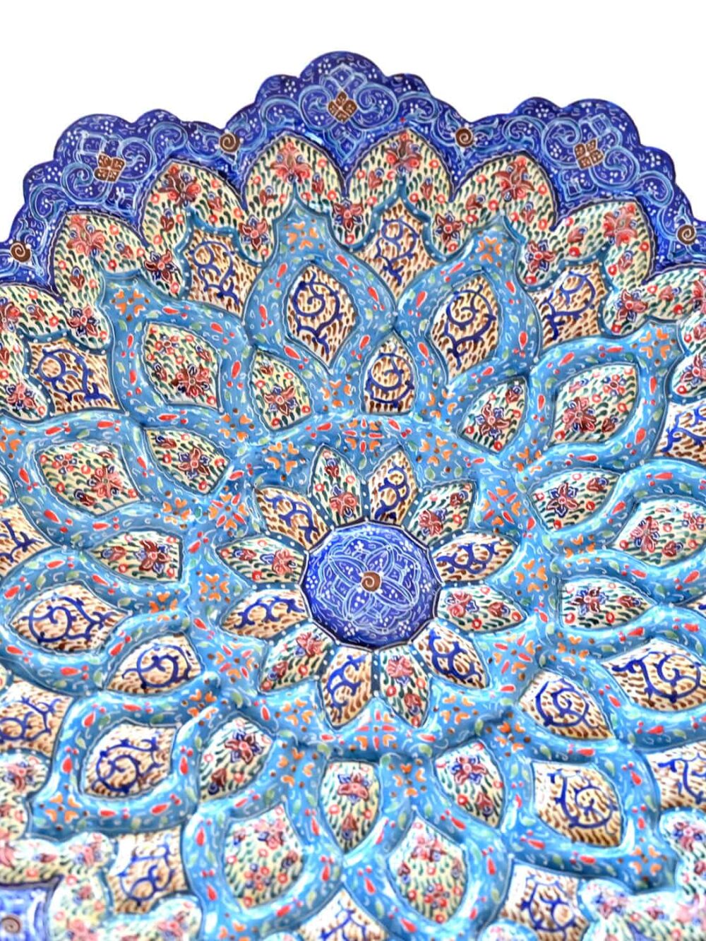 Hand Painted Copper Plate