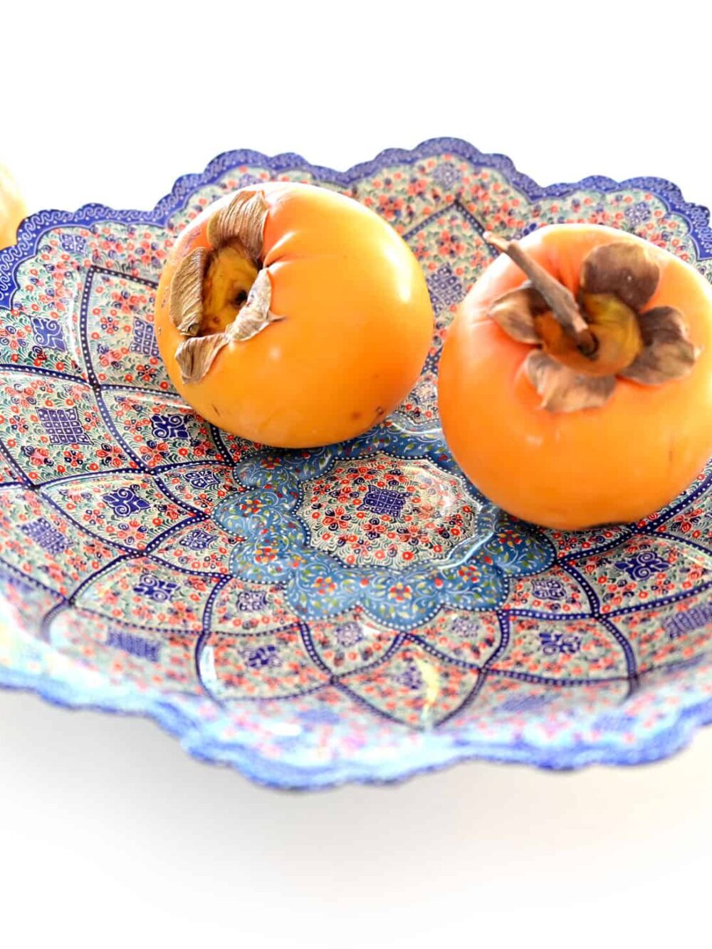 Hand-Painted Copper Bowl (Minakari)