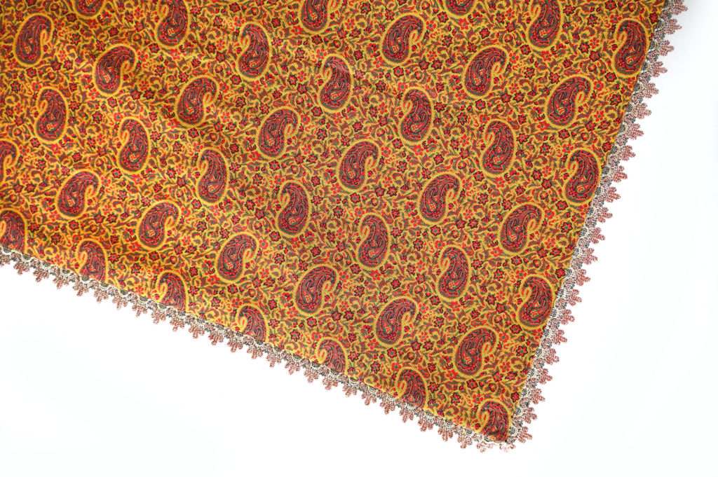 Yellow Floral Termeh Tablecloth