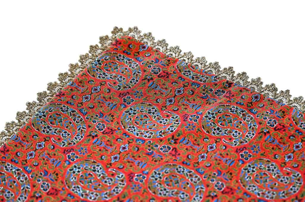 Red Floral Termeh Tablecloth
