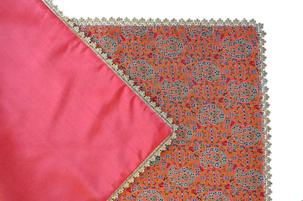 Red Floral Termeh Tablecloth