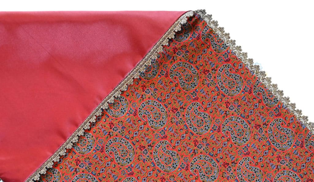 Red Floral Termeh Tablecloth