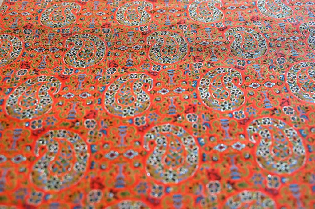 Red Floral Termeh Tablecloth