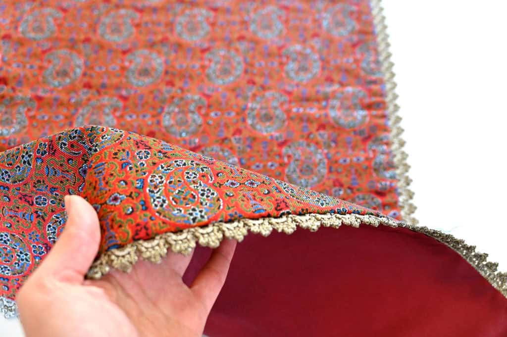 Red Floral Termeh Tablecloth