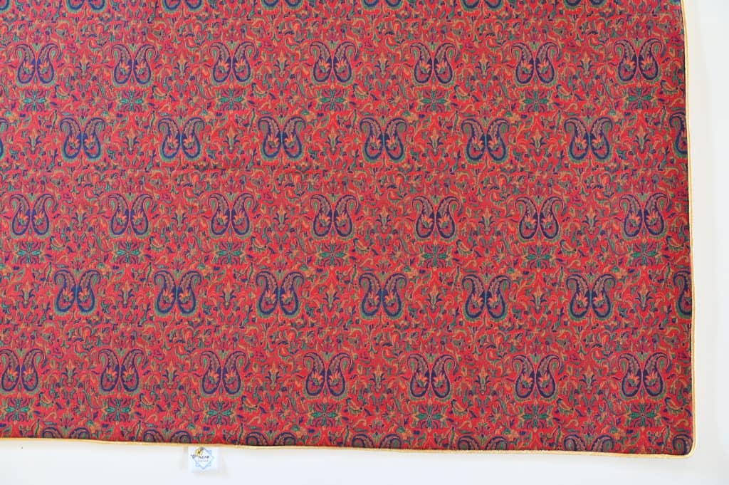 Red Twin Paisley Termeh Runner