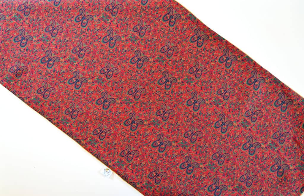 Red Twin Paisley Termeh Runner