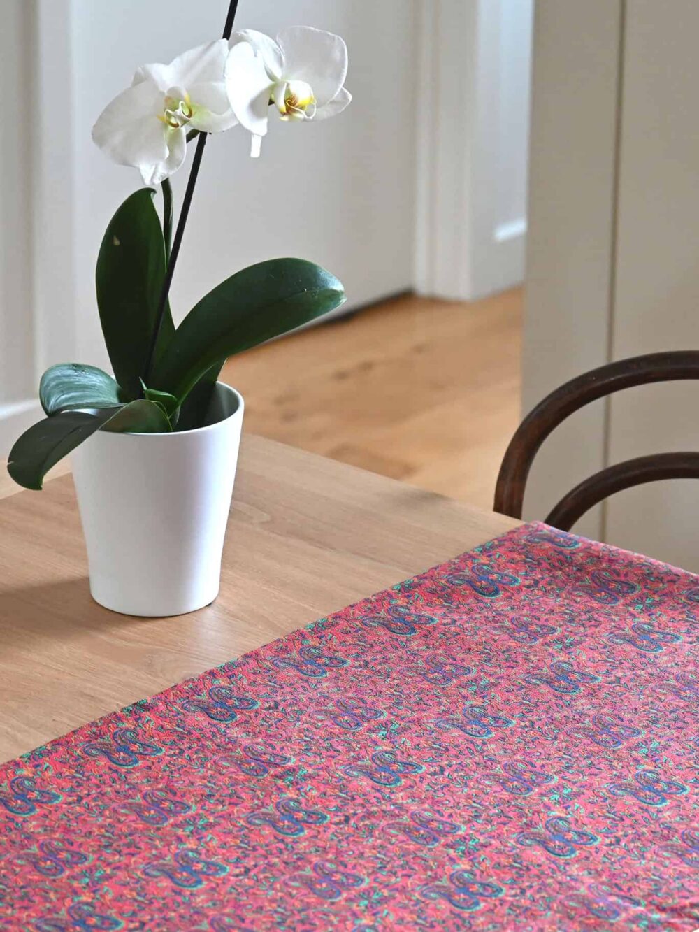 Red Twin Paisley Termeh Runner