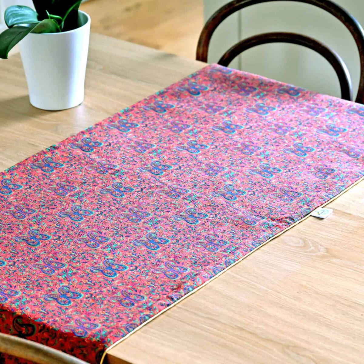 Red Twin Paisley Termeh Runner