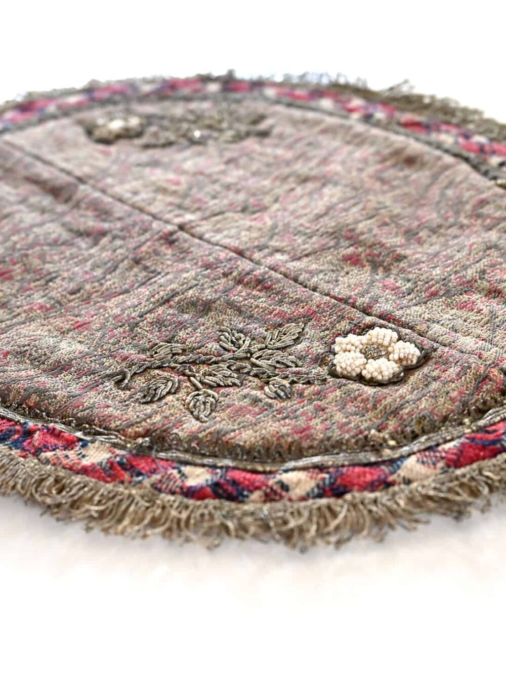 1800s oval Termeh tablecloth