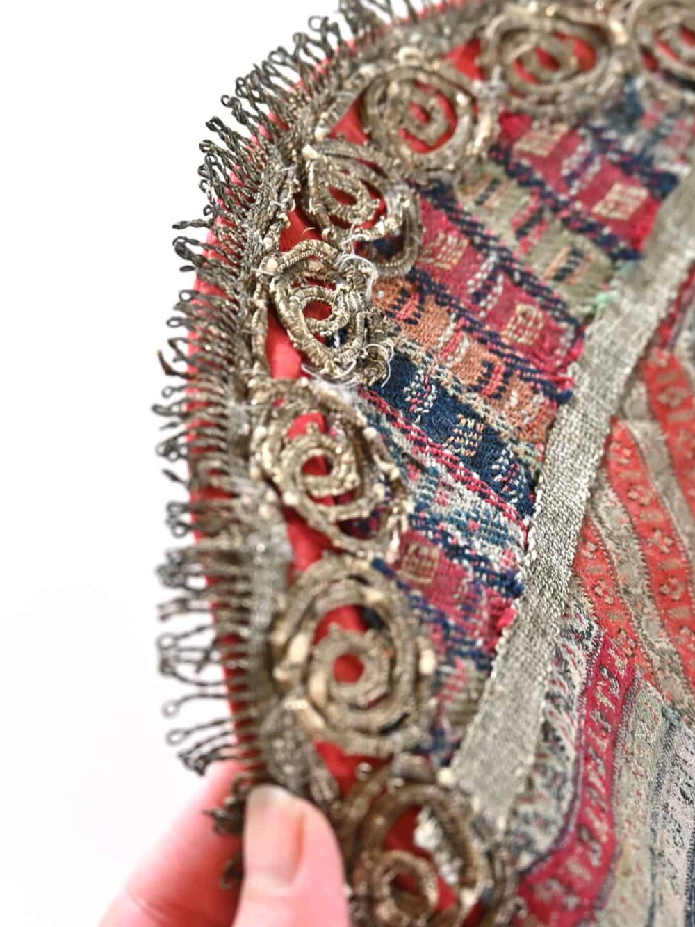 1800s Patchwork Termeh Tablecloth