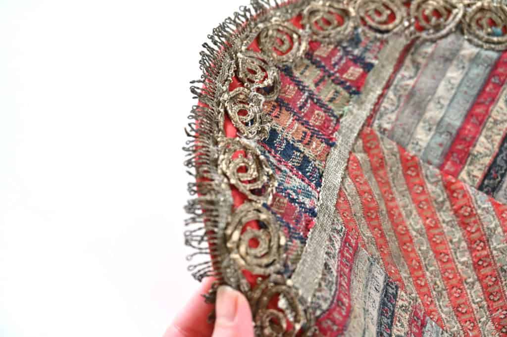 1800s Patchwork Termeh Tablecloth