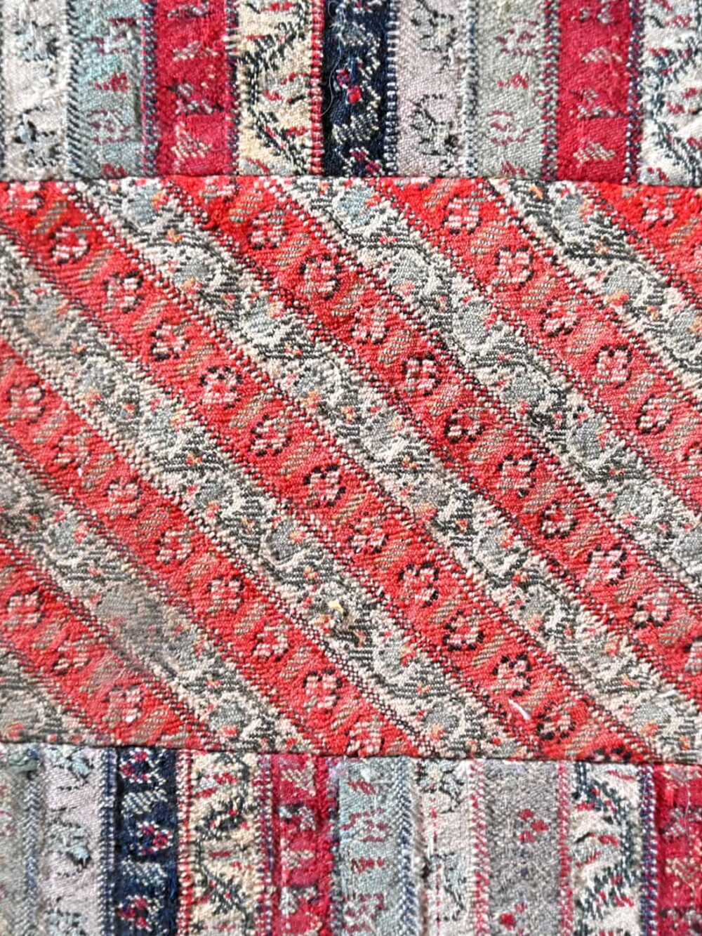 1800s Patchwork Termeh Tablecloth