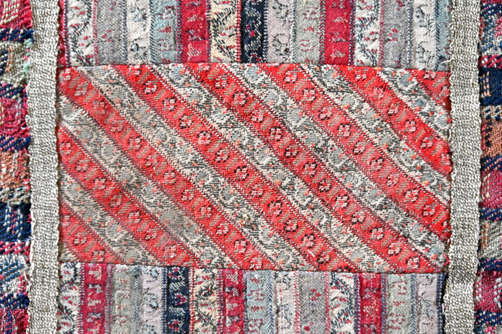 1800s Patchwork Termeh Tablecloth