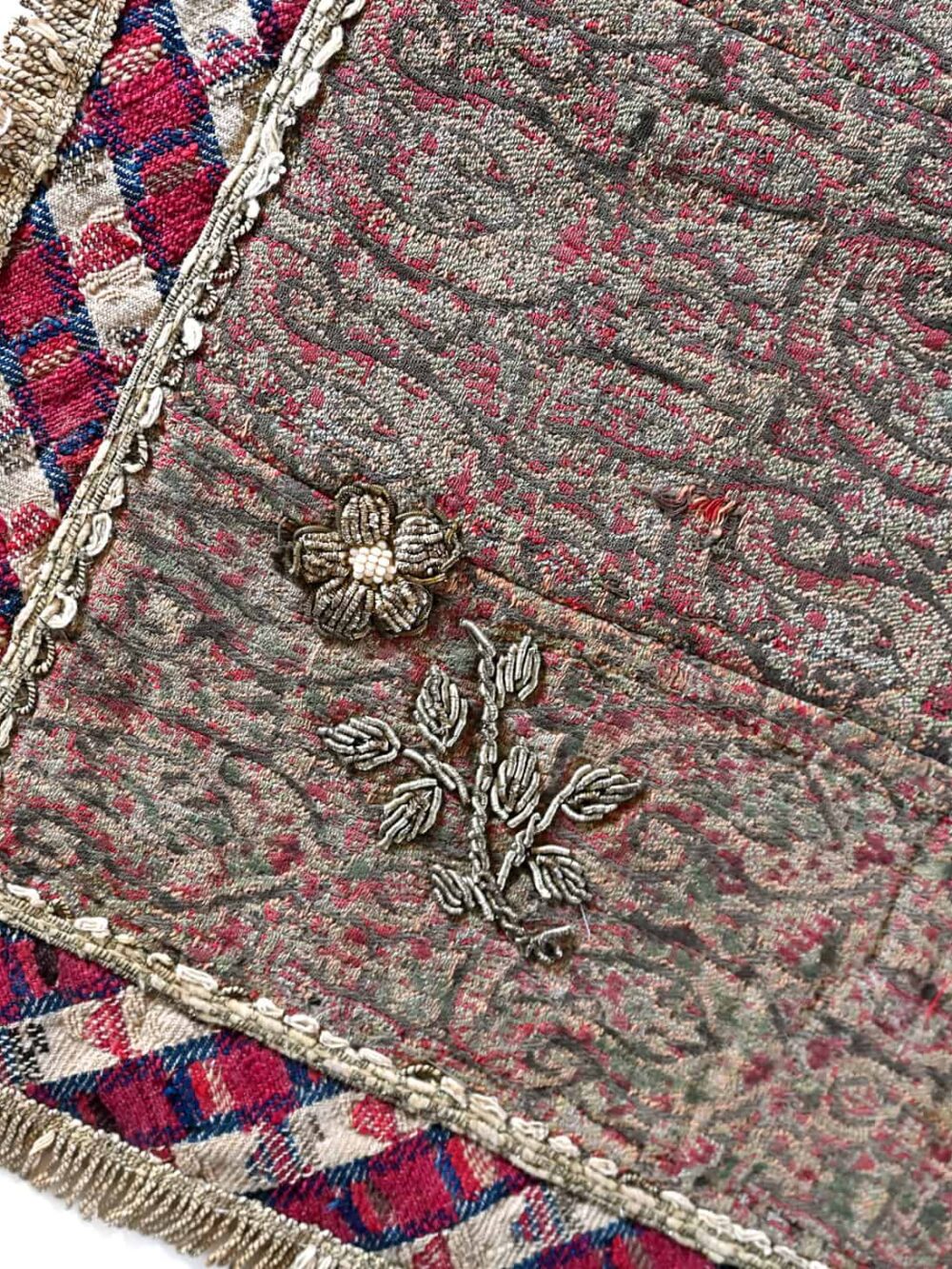 1800s Vintage Termeh Tablecloth