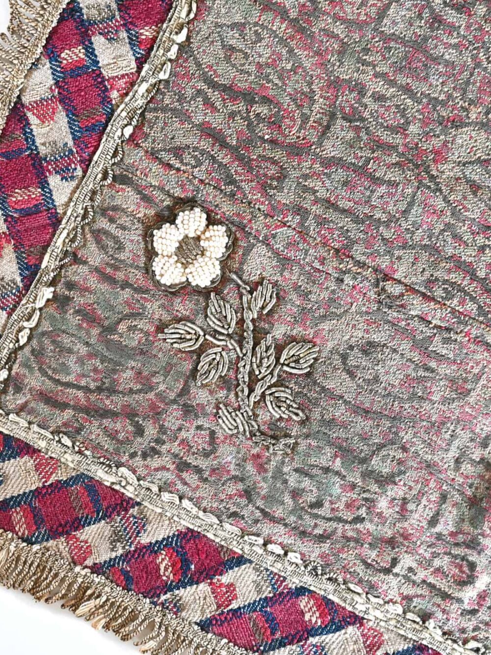 1800s Vintage Termeh Tablecloth