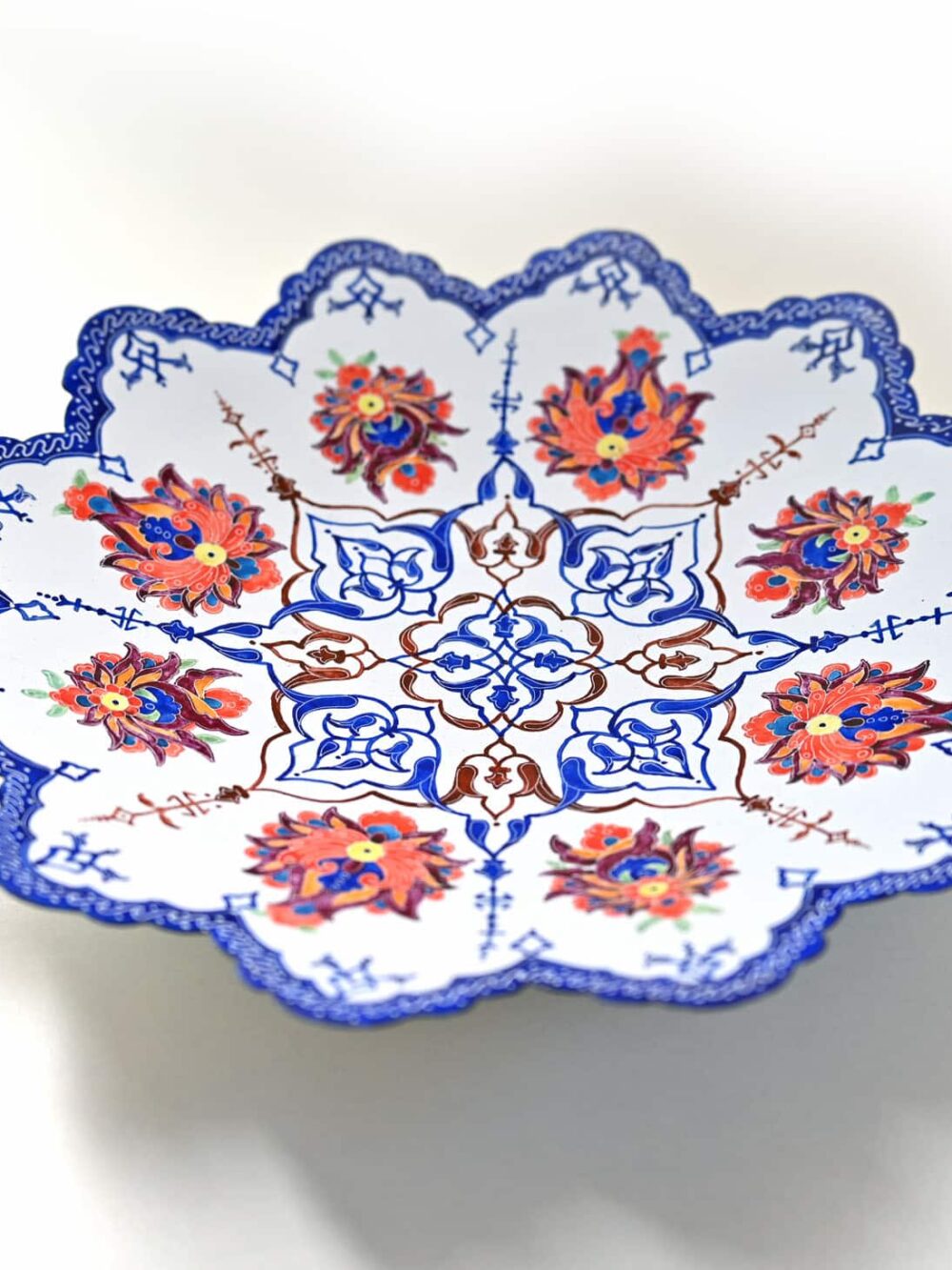 Toranj Minakari Copper Plate