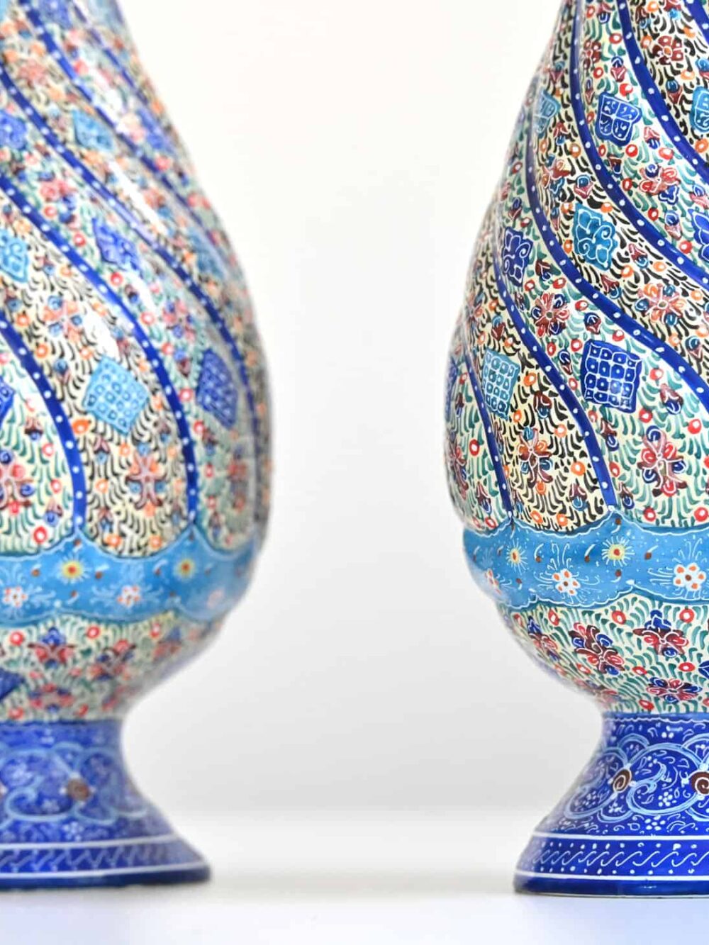 Enamel Copper Vase (Minakari)