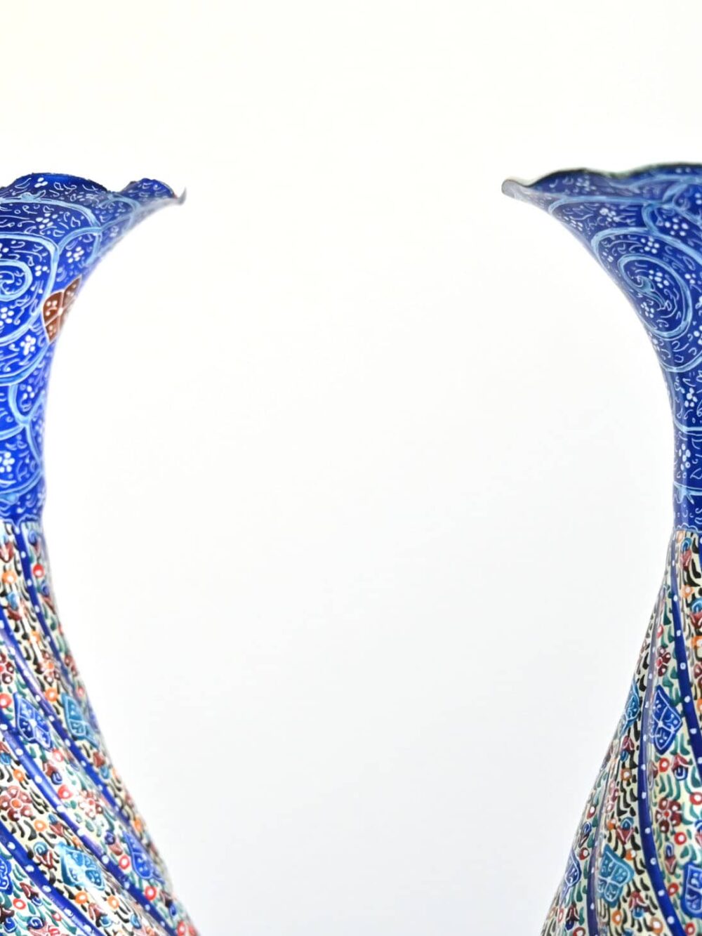 Enamel Copper Vase (Minakari)