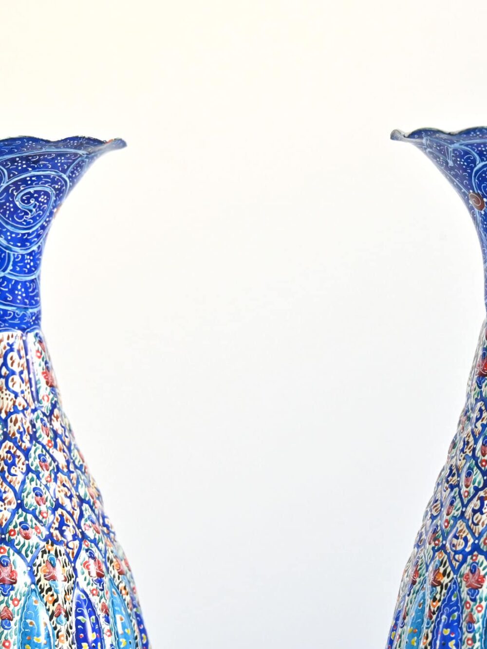 Enamel Copper Vase (Minakari)