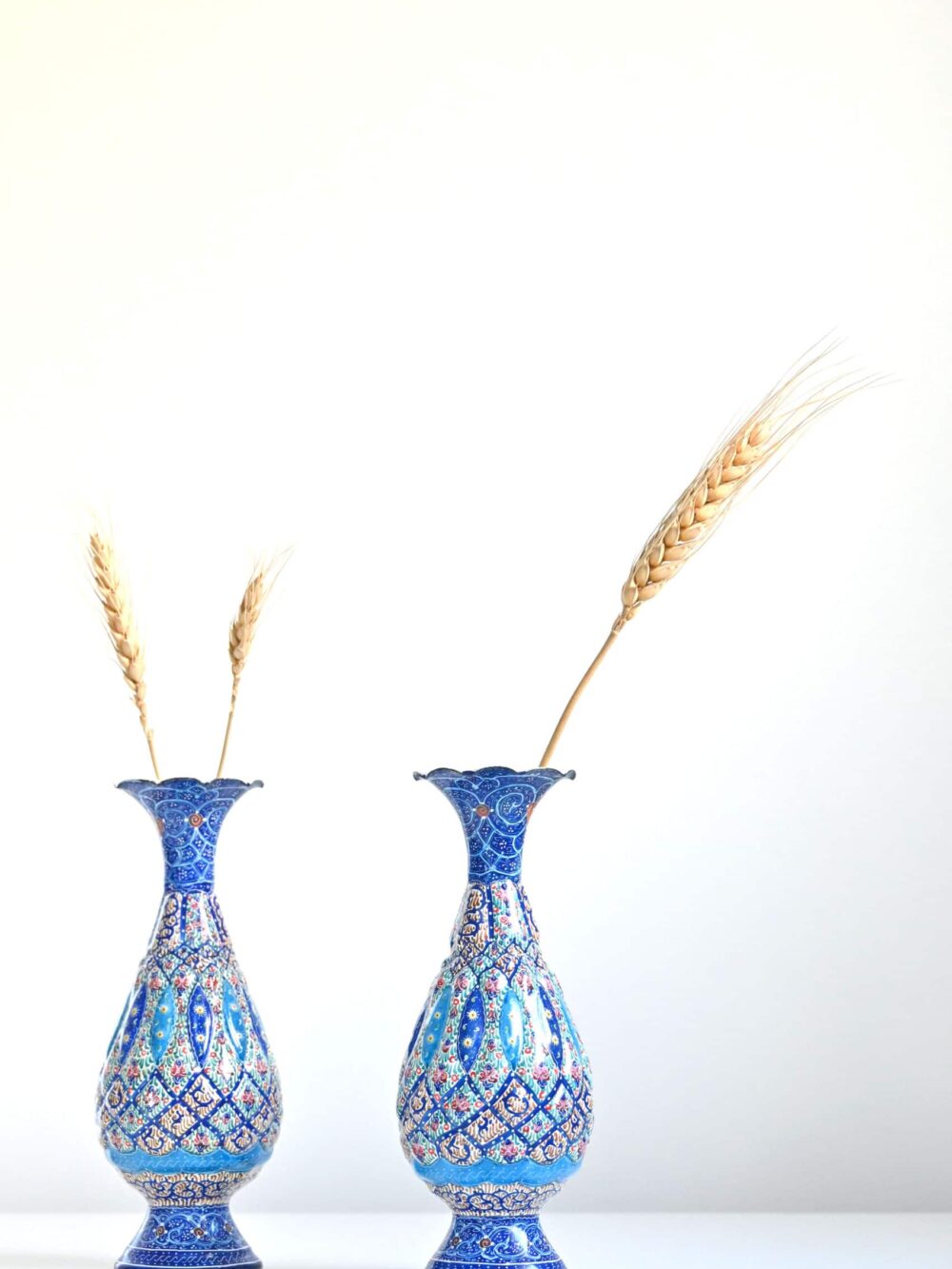 Enamel Copper Vase (Minakari)