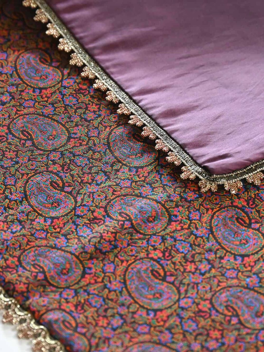 Orange Nargis Termeh Tablecloth