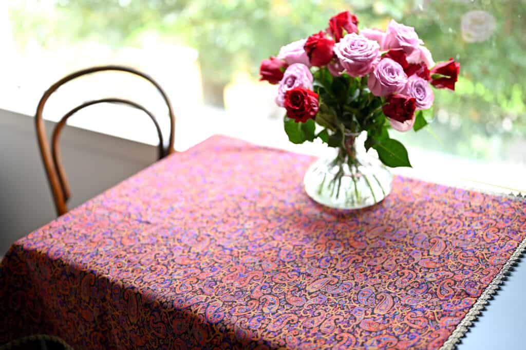 Zina Paisley Termeh Tablecloth
