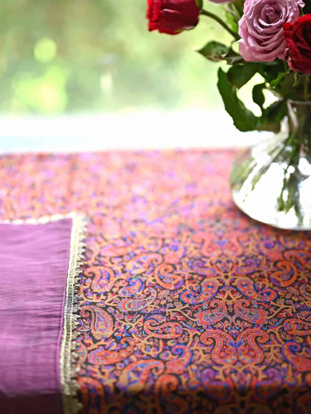 Zina Paisley Termeh Tablecloth