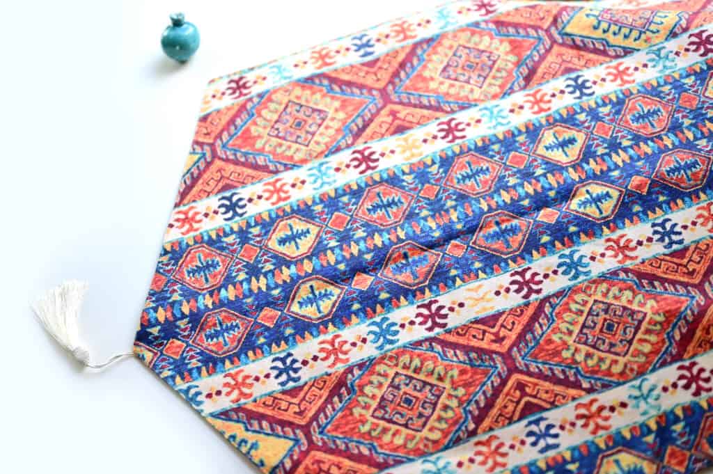 Colourful Pars Kilim Tablecloth