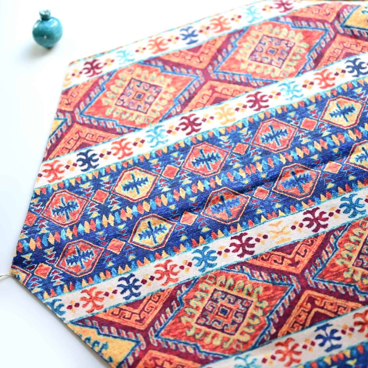 Colourful Pars Kilim Tablecloth