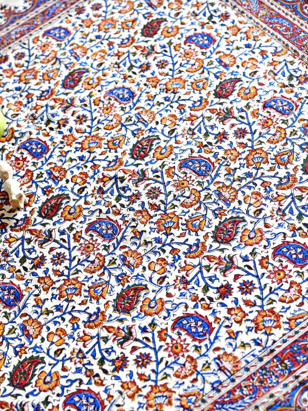 Pesteh 100*100 Hand-Blocked Tablecloth