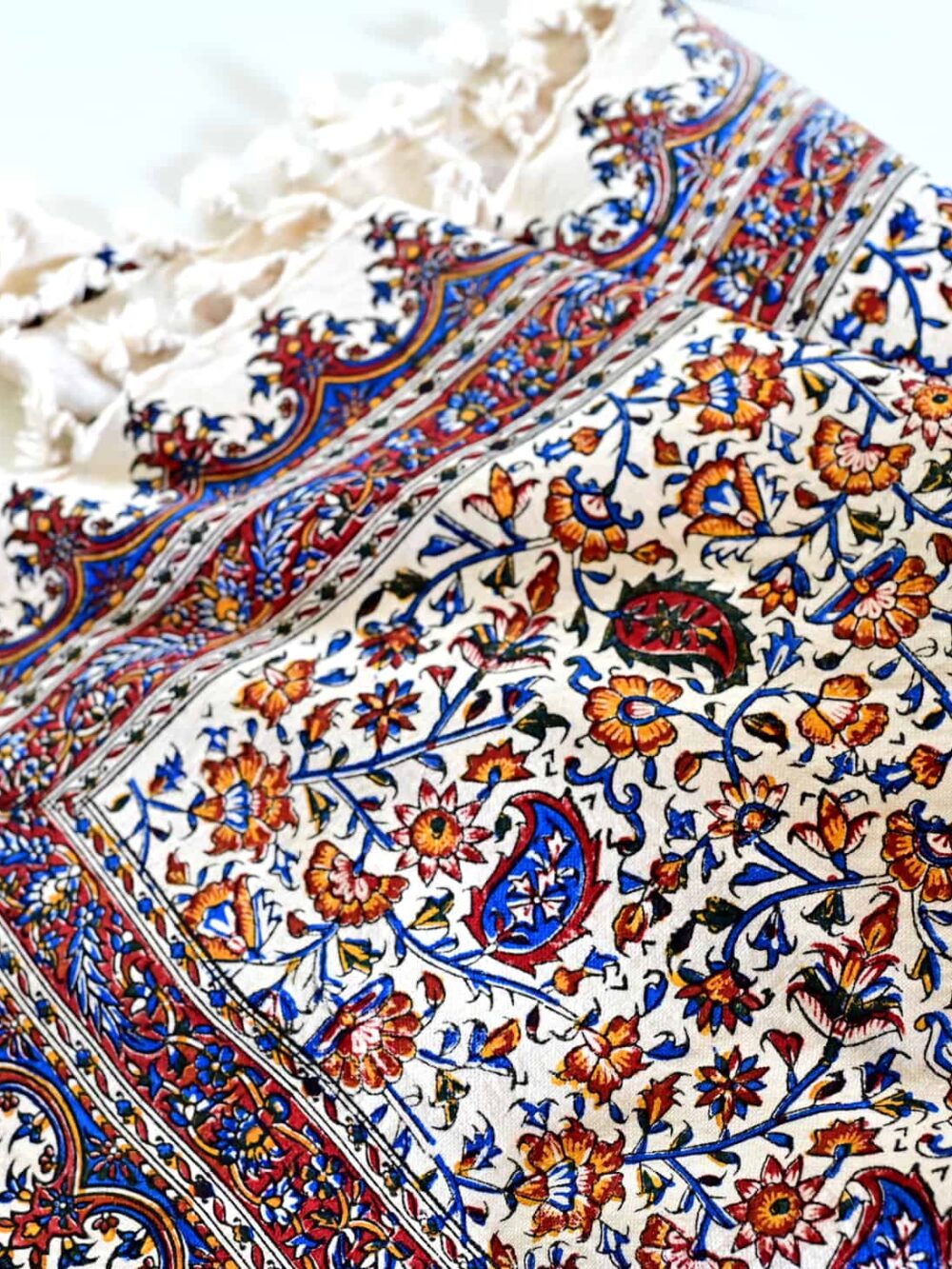 Pesteh 100*100 Hand-Blocked Tablecloth