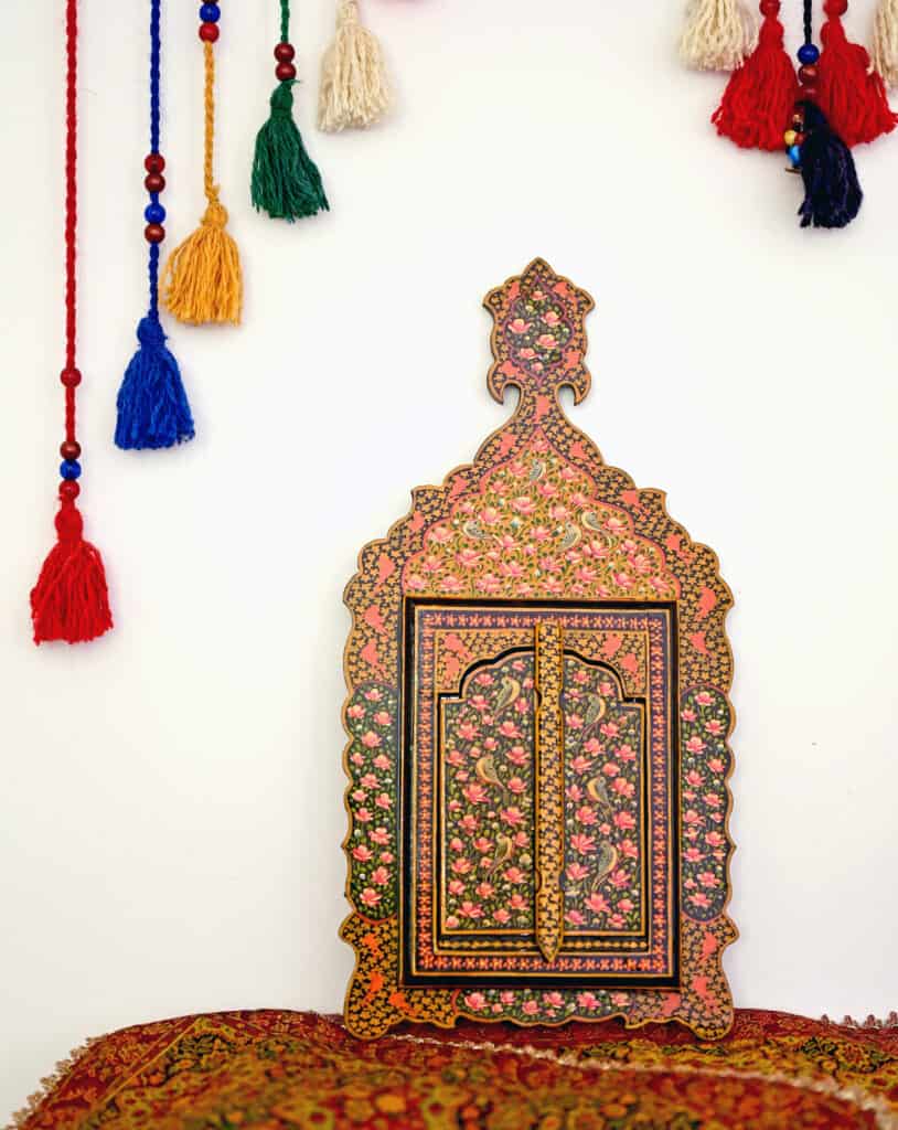 Golo HandPainted Mirror Azar Bazaar Online Persian Store