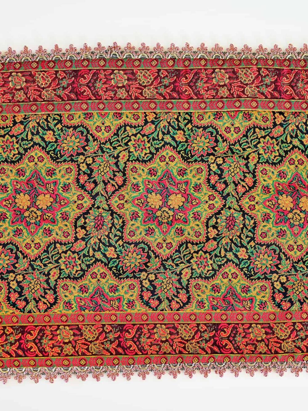 Red Golestan Tablecloth (ترمه_Termeh)