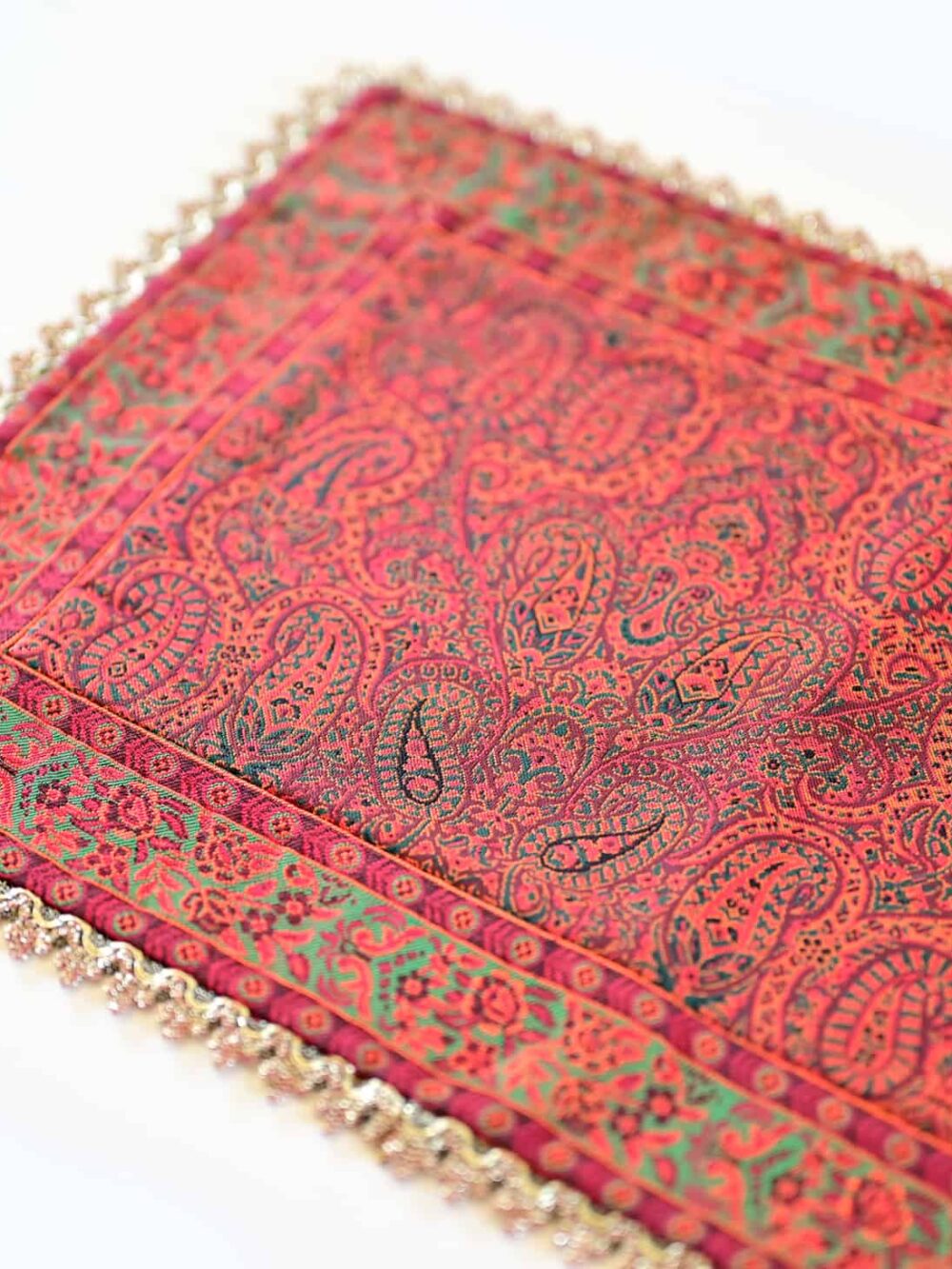 Red Bostan Tablecloth (ترمه_Termeh)