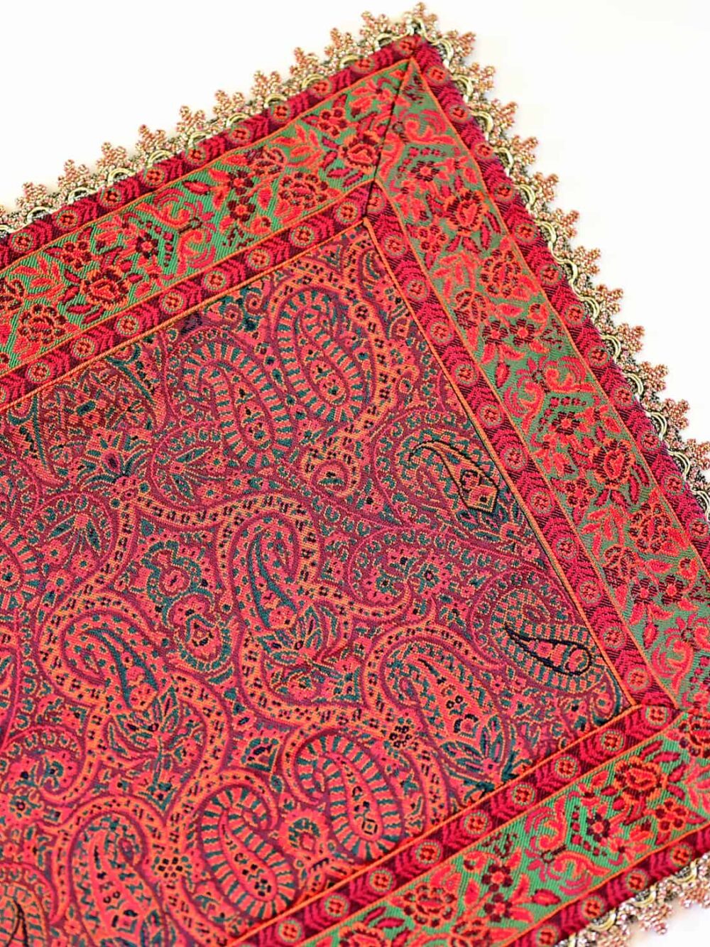 Red Bostan Tablecloth (ترمه_Termeh)