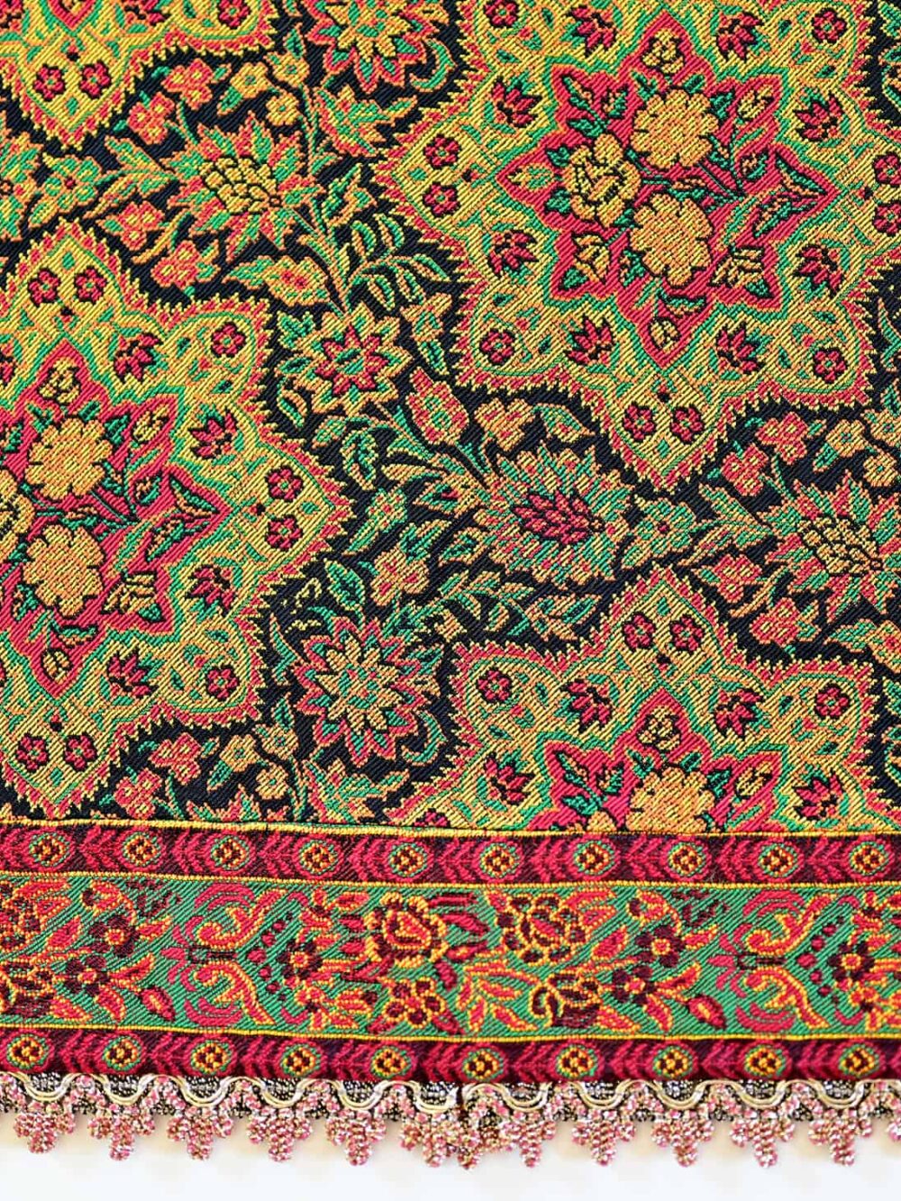 Green Golestan Tablecloth (ترمه_Termeh)