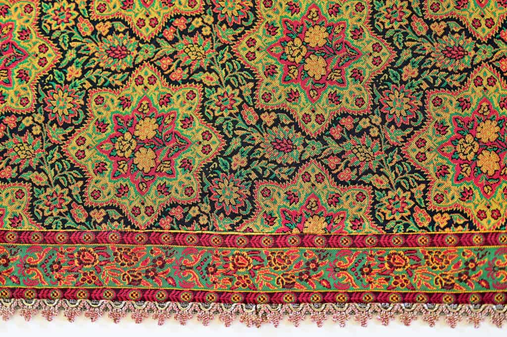 Green Golestan Tablecloth (ترمه_Termeh)