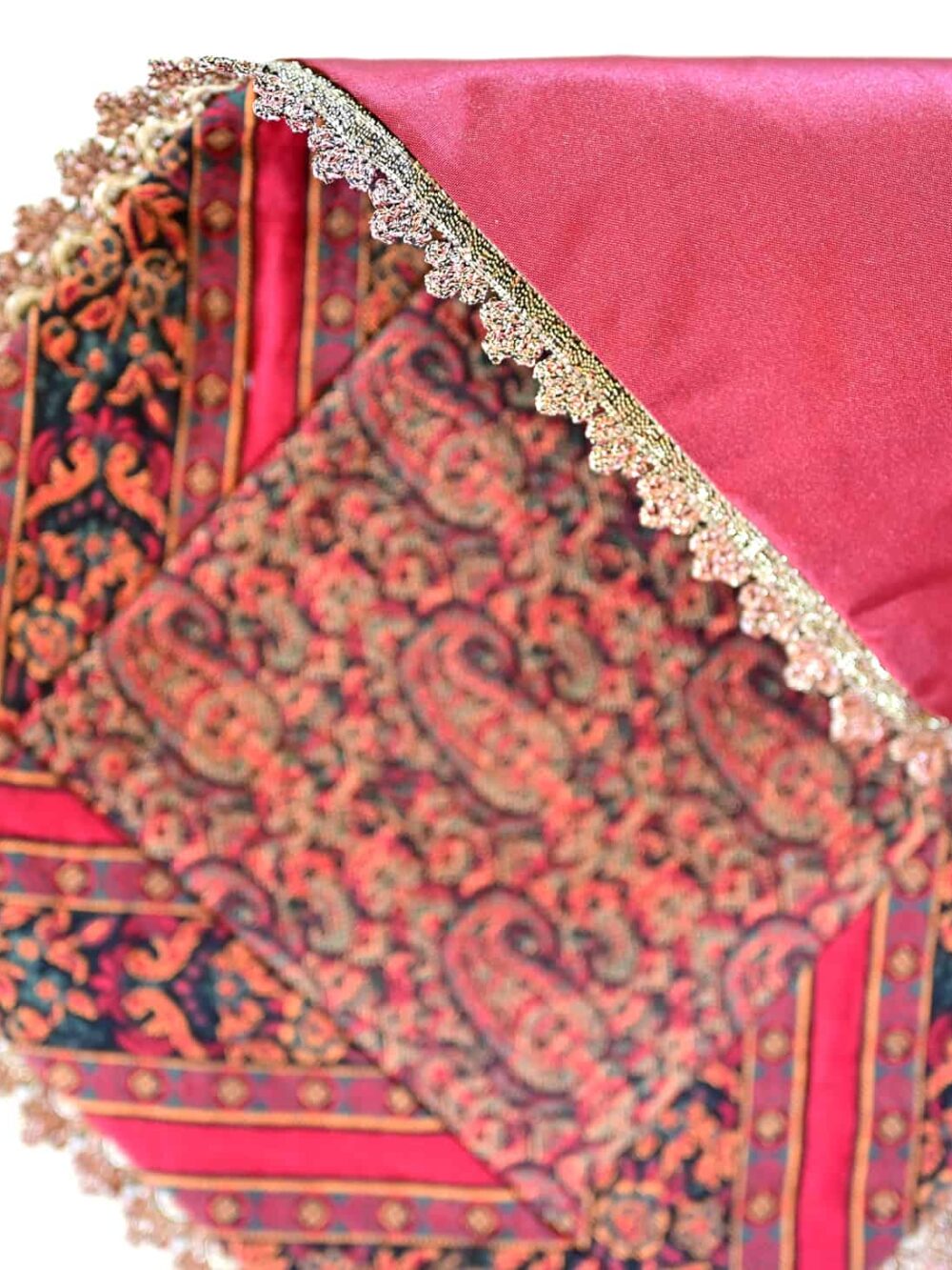 Red Stripe Tablecloth (ترمه_Termeh)