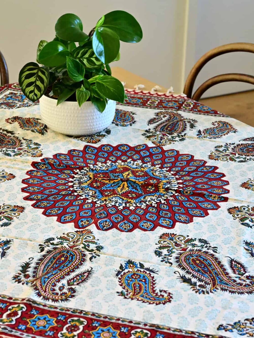 Abadi Block-Printed Tablecloth (قلمکار)