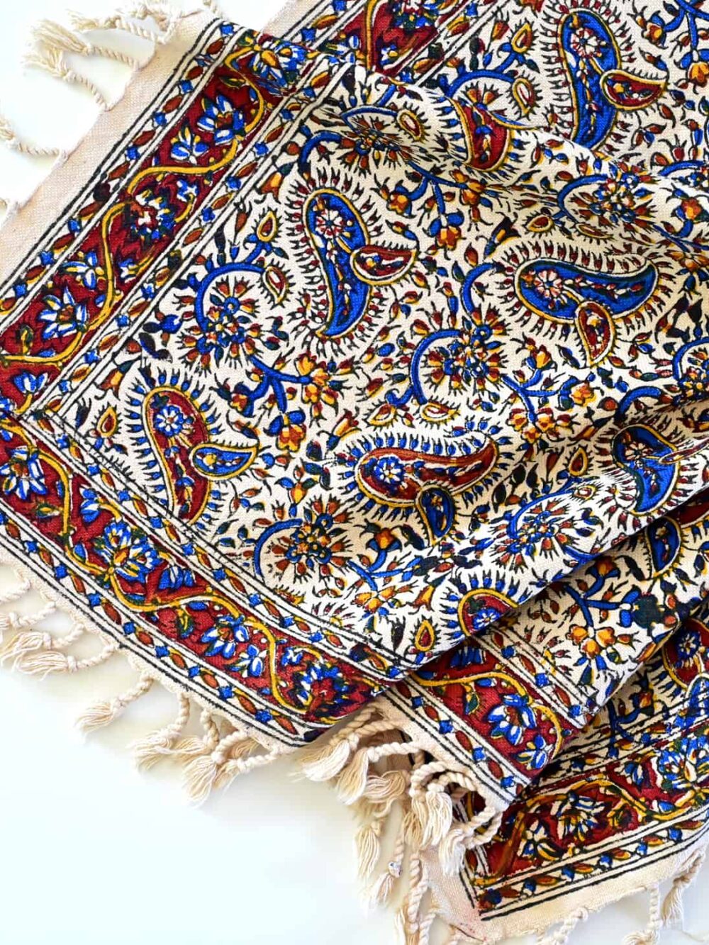 Badami Paisley Tablecloth (قلمکار)